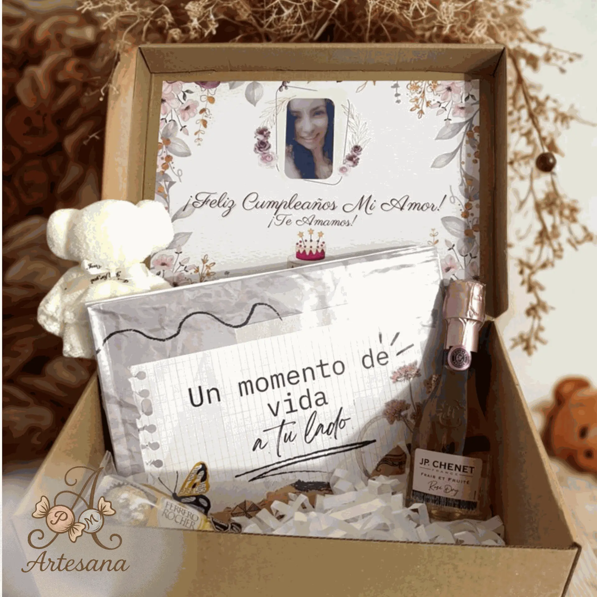 Album personalizado con fotos familiares, regalo para mujer