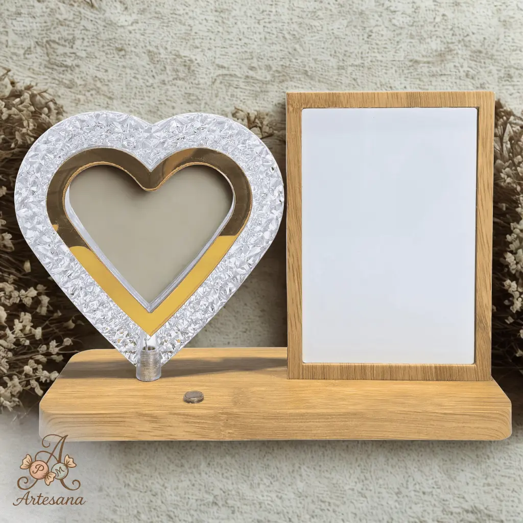 Lampara Portaretrato Corazón Sin Foto.webp