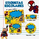 Etiquetas Spiderman y Hulk.webp