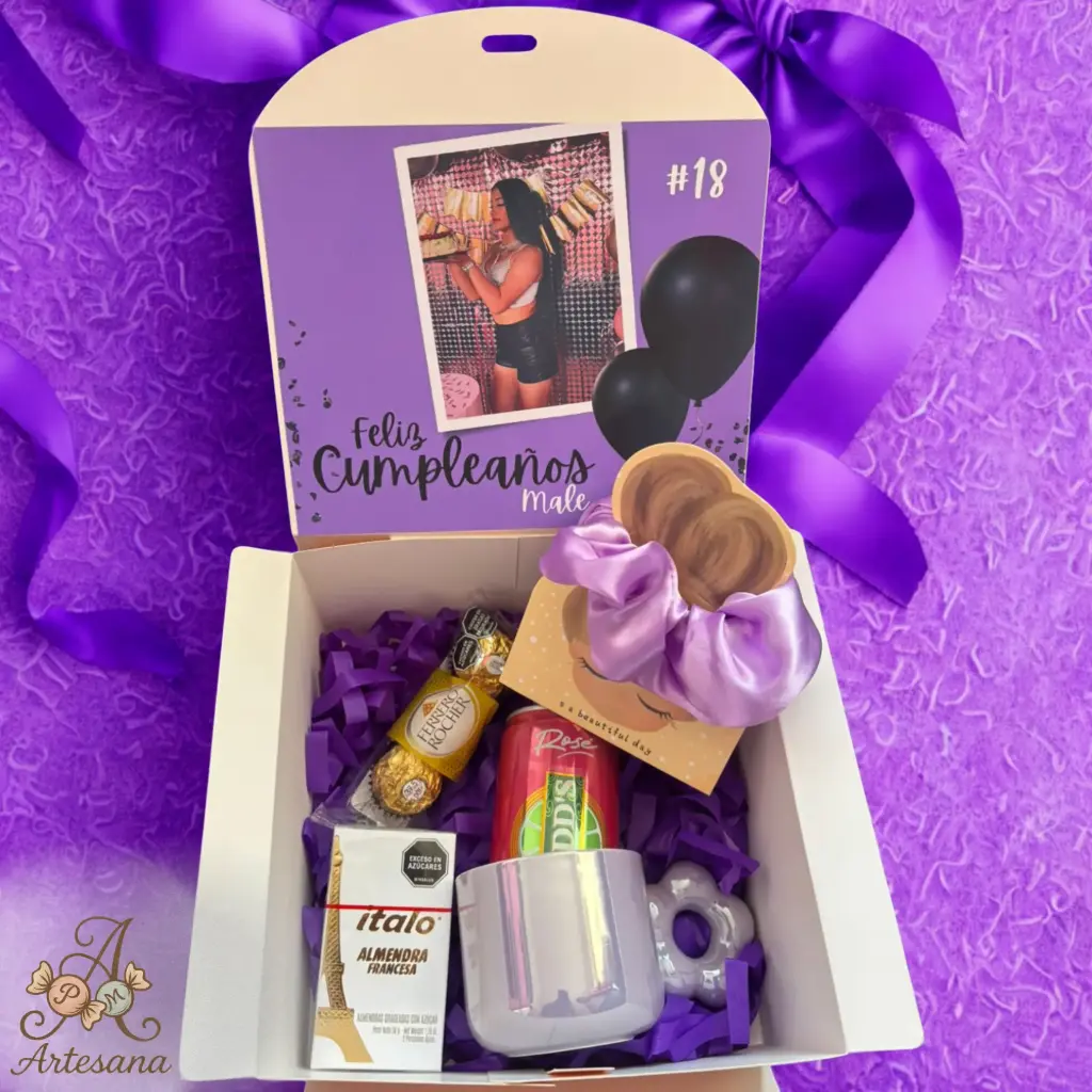 Box Cumpleaños Purple 💜🎉