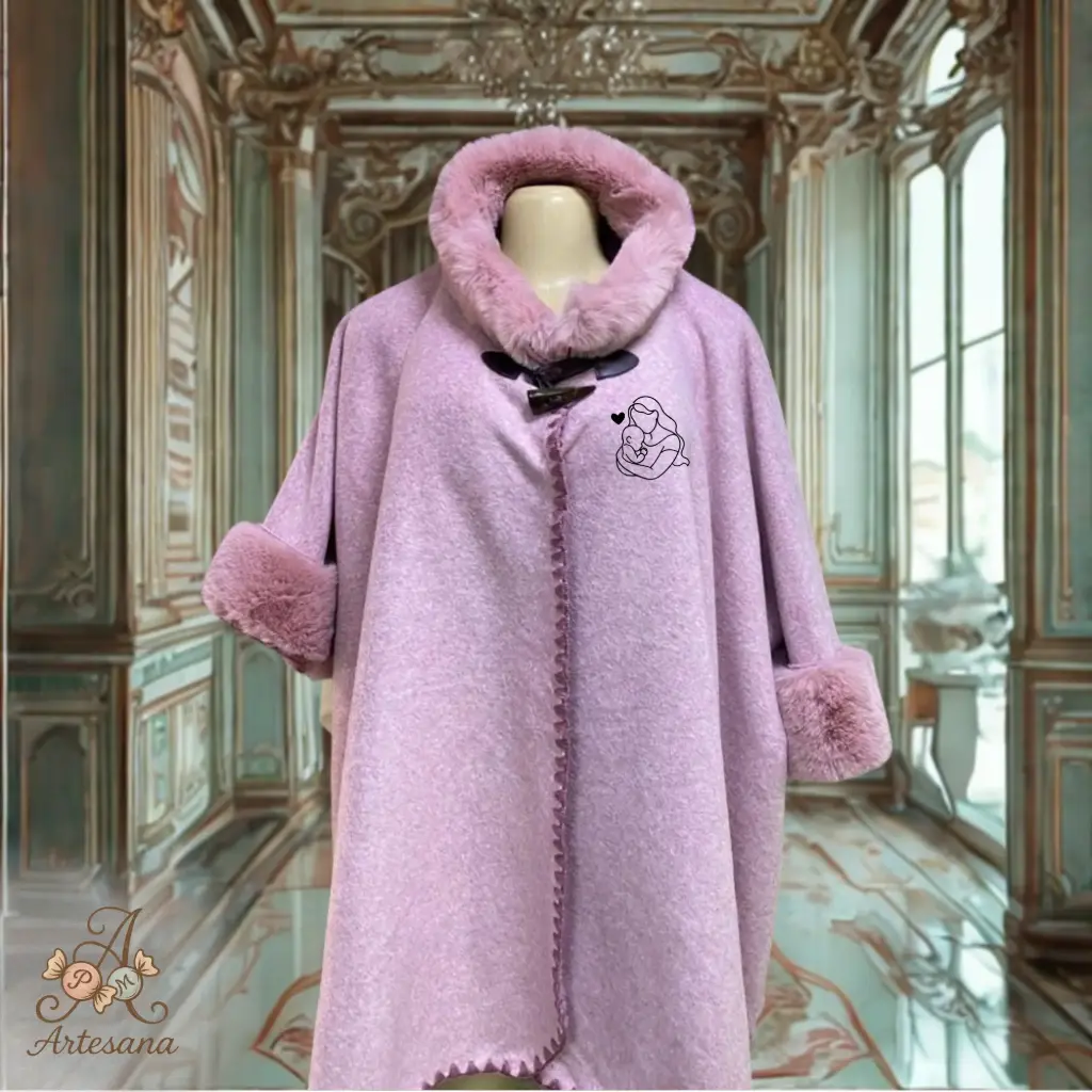 ✨ Ruana Premium Personalizada para Mamá ✨