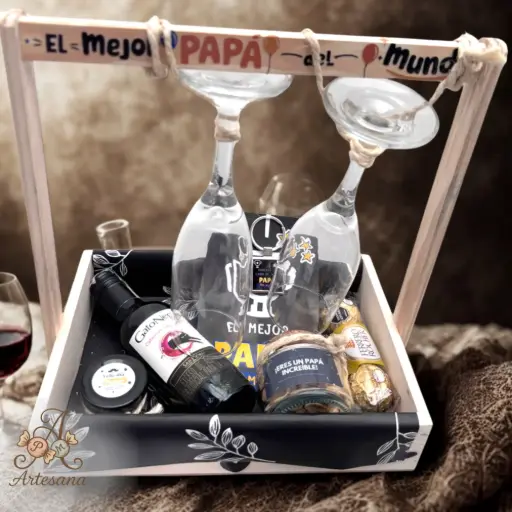 🍷 Set “Brindis & Chocolate” – Edición Vino 🍫🥂