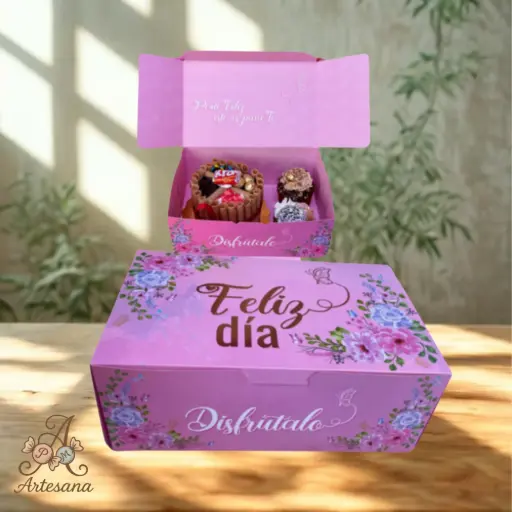 Caja Marillos Pastel 25x15x9